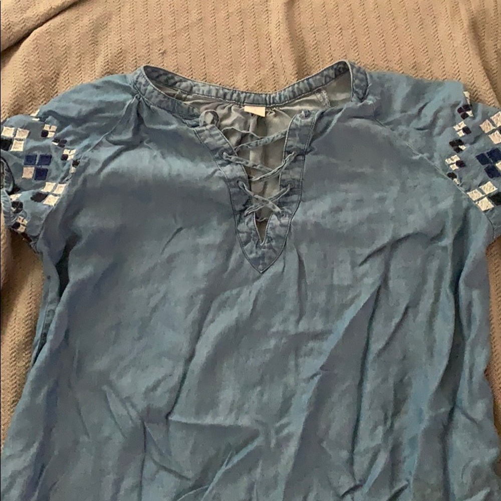 Denim dress